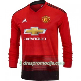 Manchester United Dres Domaći 2018/19 Dugim Rukavima